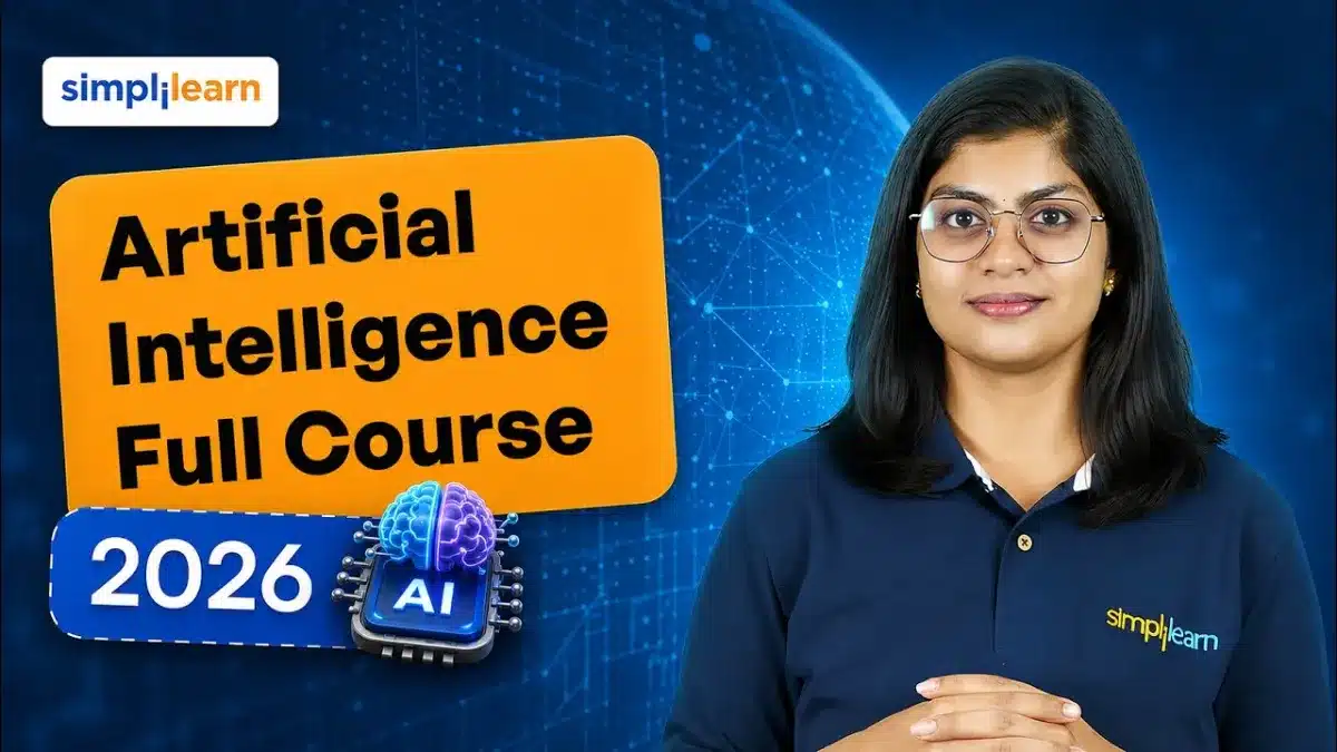 Artificial Intelligence Full Course 2026 | AI Tutorial For Beginners | AI Full Course