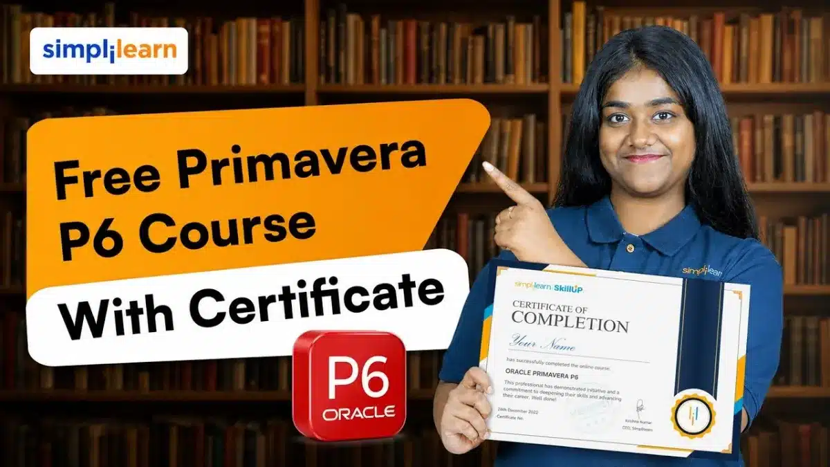 Free Primavera P6 Course With Certificate 2026 | Learn Primavera P6 Online For Free 