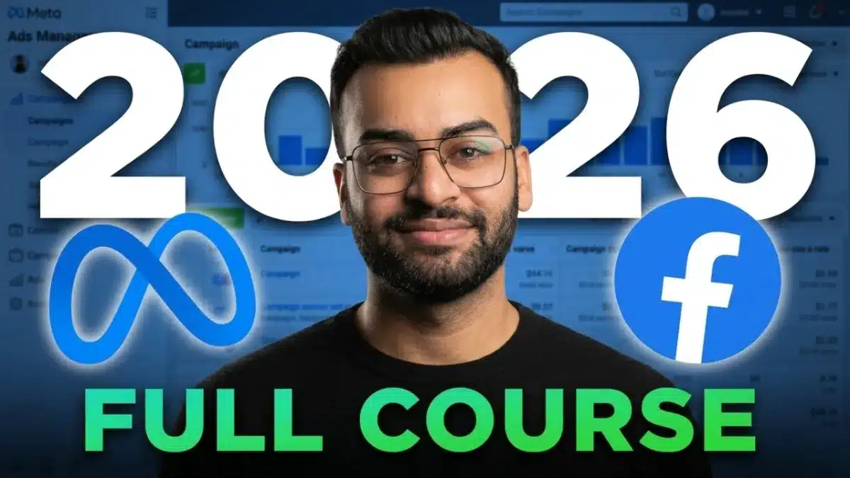 Facebook Ads Course Beginner To Advance | Complete Facebook Ads Tutorial