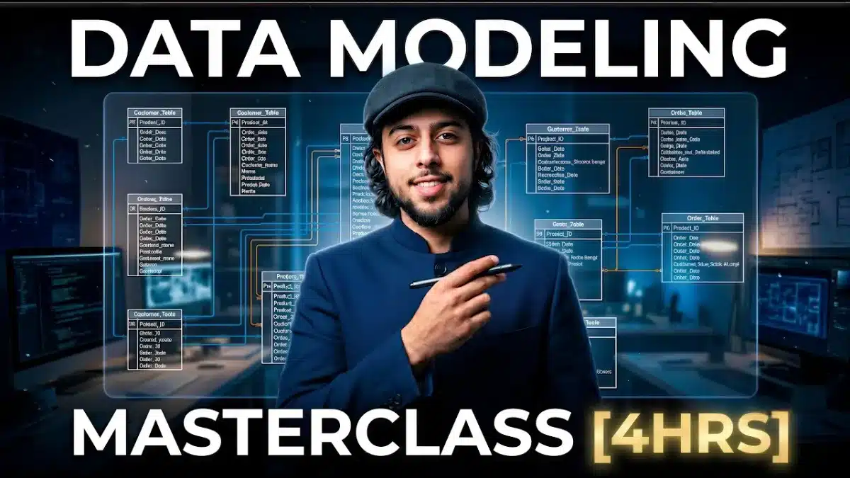 Database Design & Data Modeling Full Course For Beginners [2026]