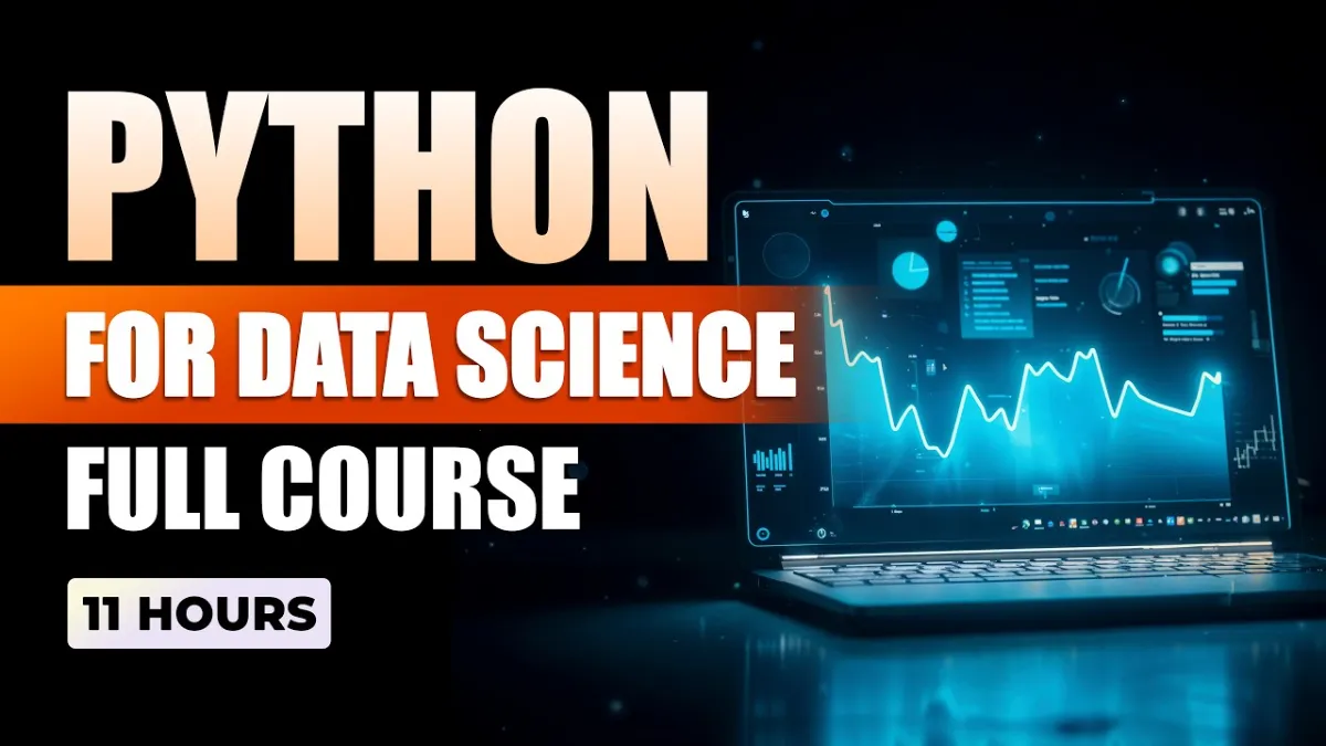 🇺🇸 Learn Python for Data Science Full Course Free | Python for Data Science 2026
