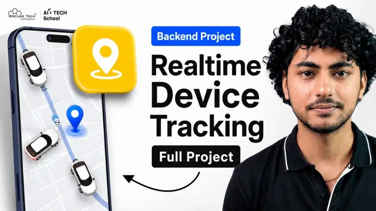 🇮🇳 Build Realtime Device Tracking with Next.js, Socket.io [Full Project]