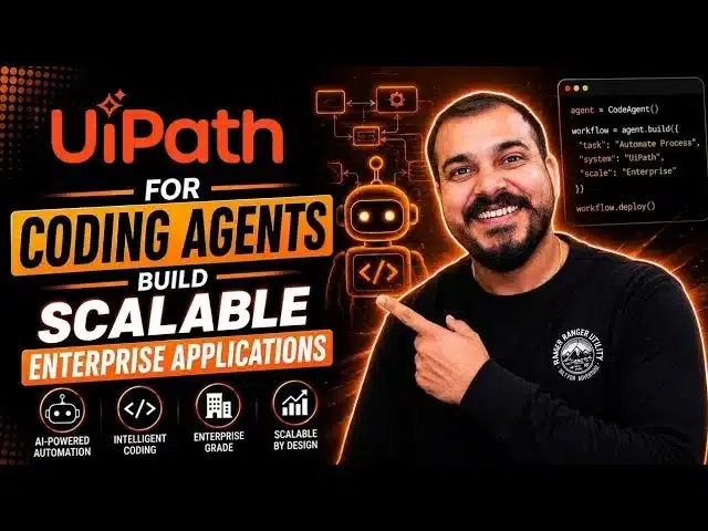 🇺🇸 UiPath for Coding Agents: Build Scalable Enterprise Applications