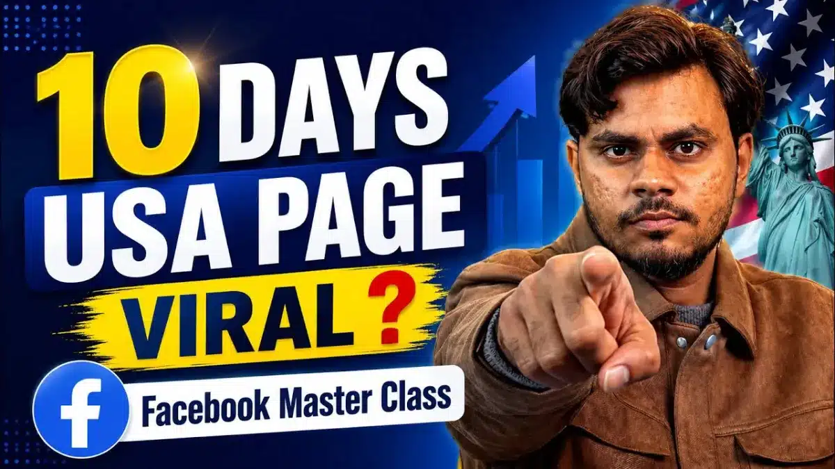 🇮🇳 Facebook Monetisation Master Class || Facebook USA Full Course