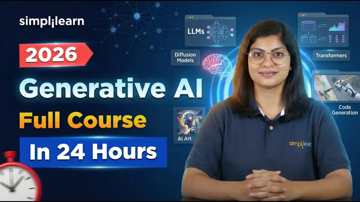 🇺🇸 Generative AI Full Course 2026 [FREE] | Gen AI Tutorial For Beginners | Gen AI Course