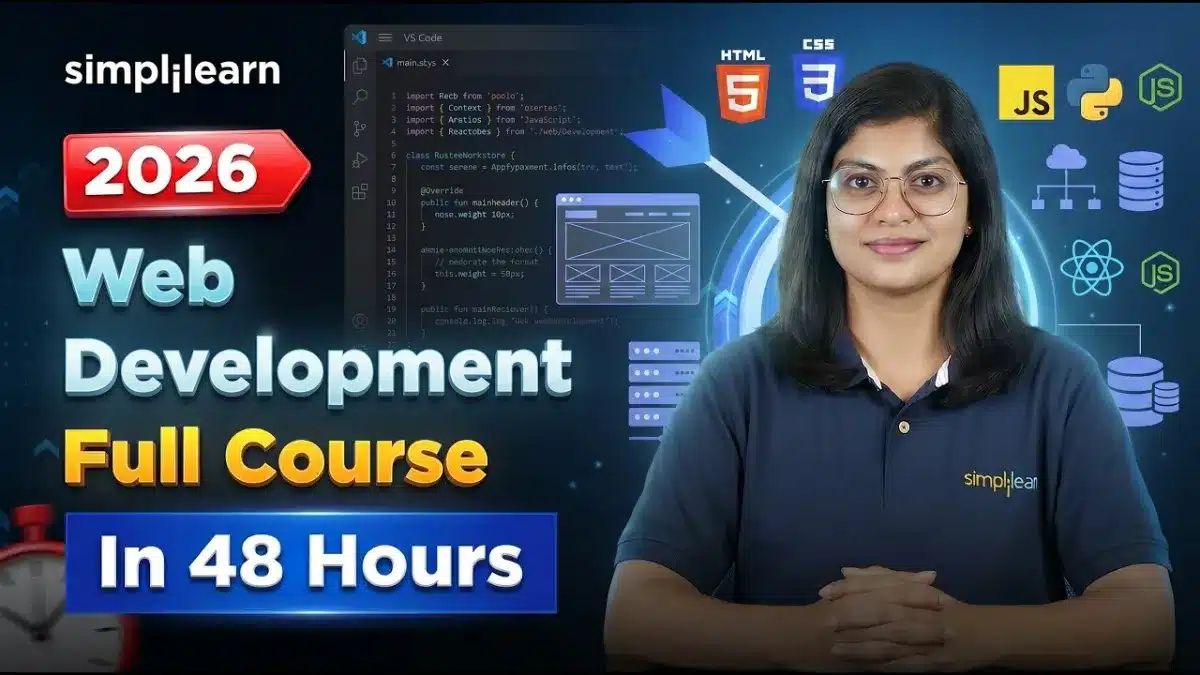 🇺🇸 Web Development Full Course 2026 | Web Development Tutorial | Web Developer Training