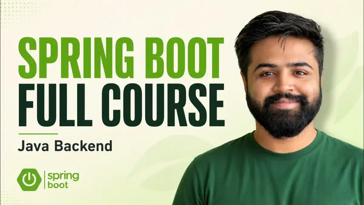 Spring Boot & Spring Framework Full Course | Spring Boot Full Course