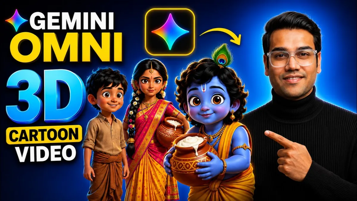 Create 3D Cartoon Movies with Google Gemini OMNI (Full Tutorial)