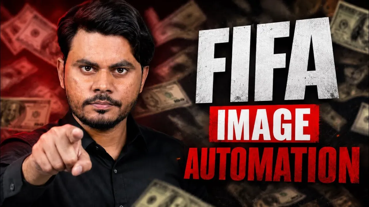 🇮🇳 Fifa Photo Automation | Facebook Monetisation Photos Work Course