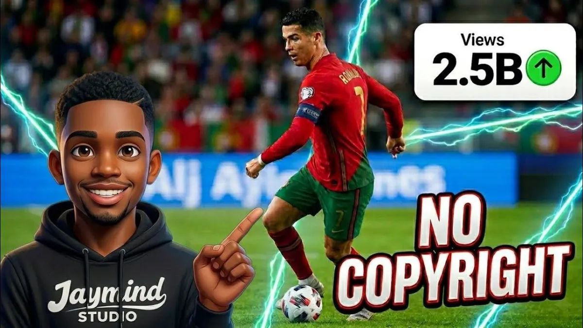 🇺🇸 How to Edit Football Highlights Without Copyright on YouTube (Cristiano Ronaldo edits)