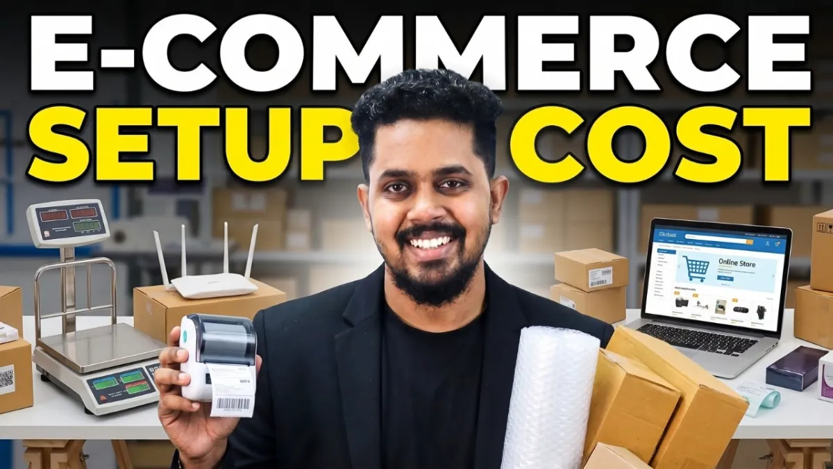 🇮🇳 8 Required Setup and Total Cost to Start A E-commerce Business | Amazon, Flipkart, Meesho