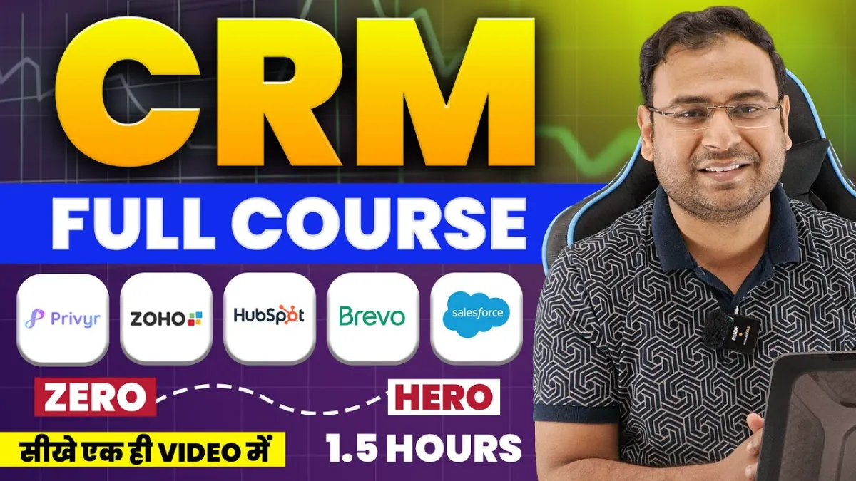 🇮🇳 Complete CRM Course for Beginners (Specially for Digital Marketers)