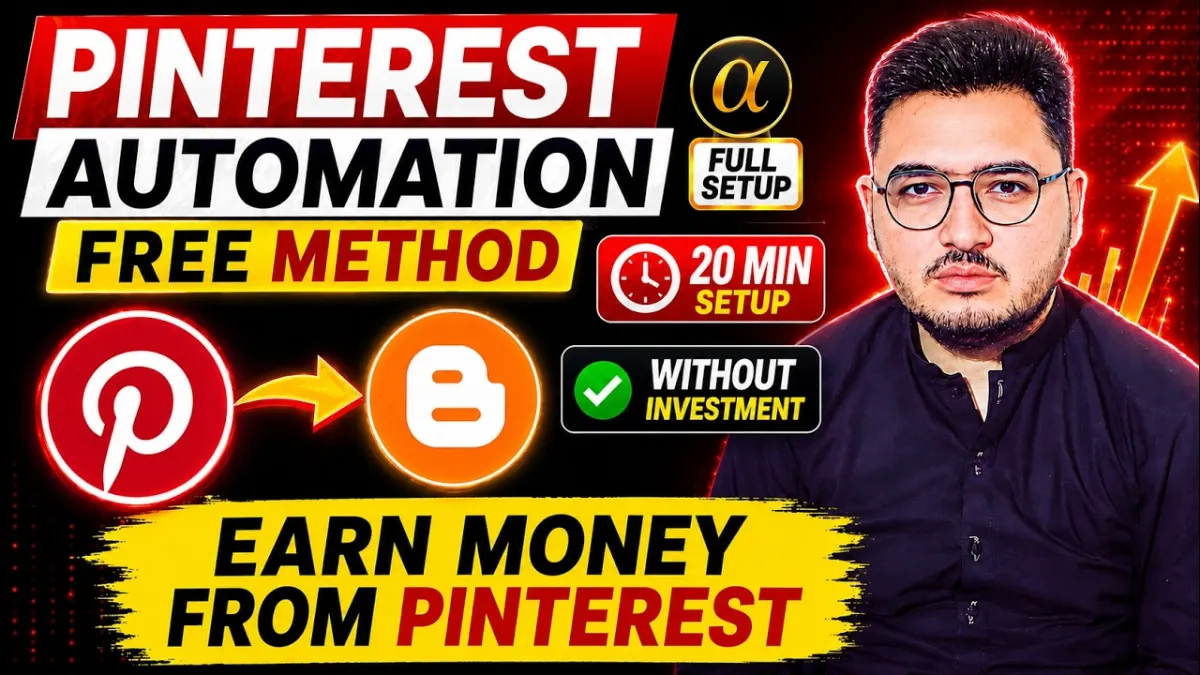 🇮🇳 Viral Pinterest Automation Method, Free and It Runs Itself (Earn From Pinterest)