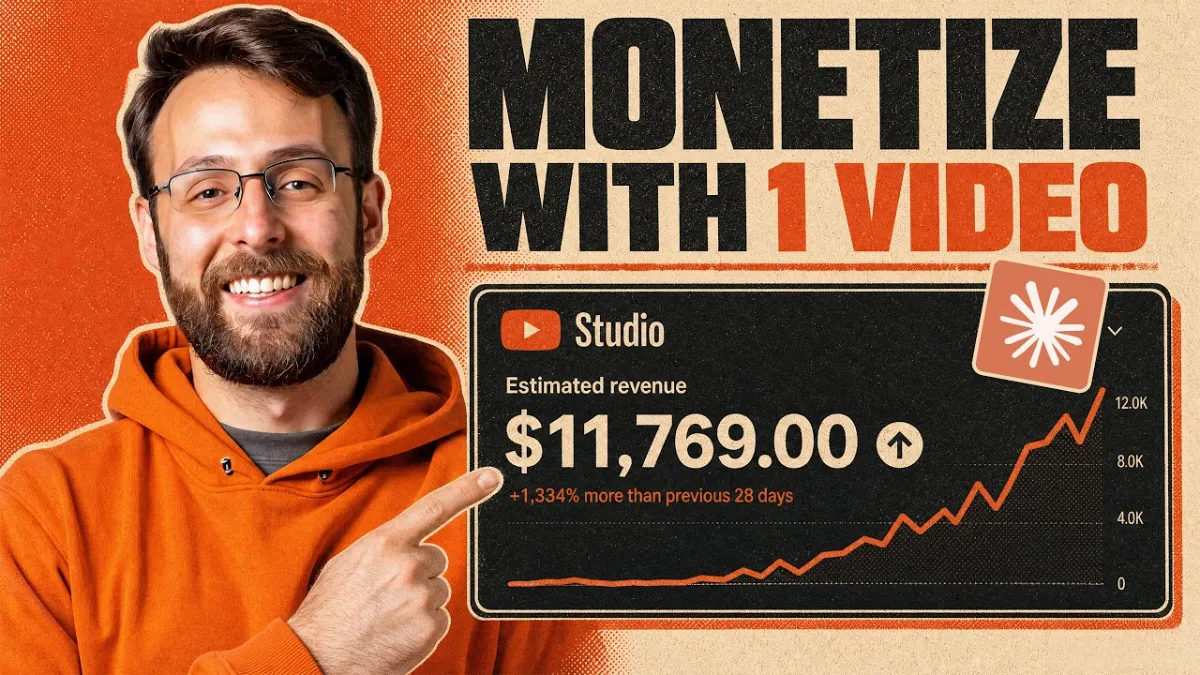 🇺🇸 Claude Code + YouTube = $11,769/Month