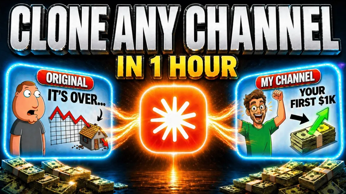 🇺🇸 Clone ANY YouTube Channel With Claude AI in 1 Hour (No Skills Needed)
