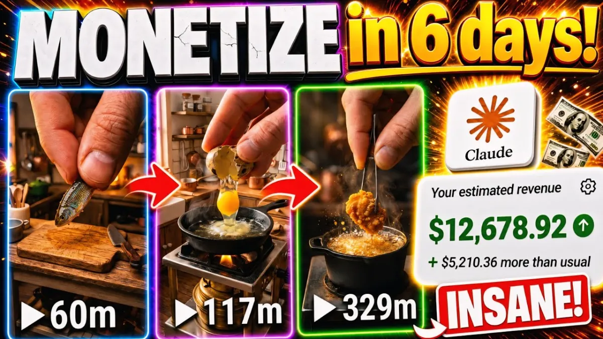 🇺🇸 I Make Viral Miniature Cooking Videos With AI — Here’s How