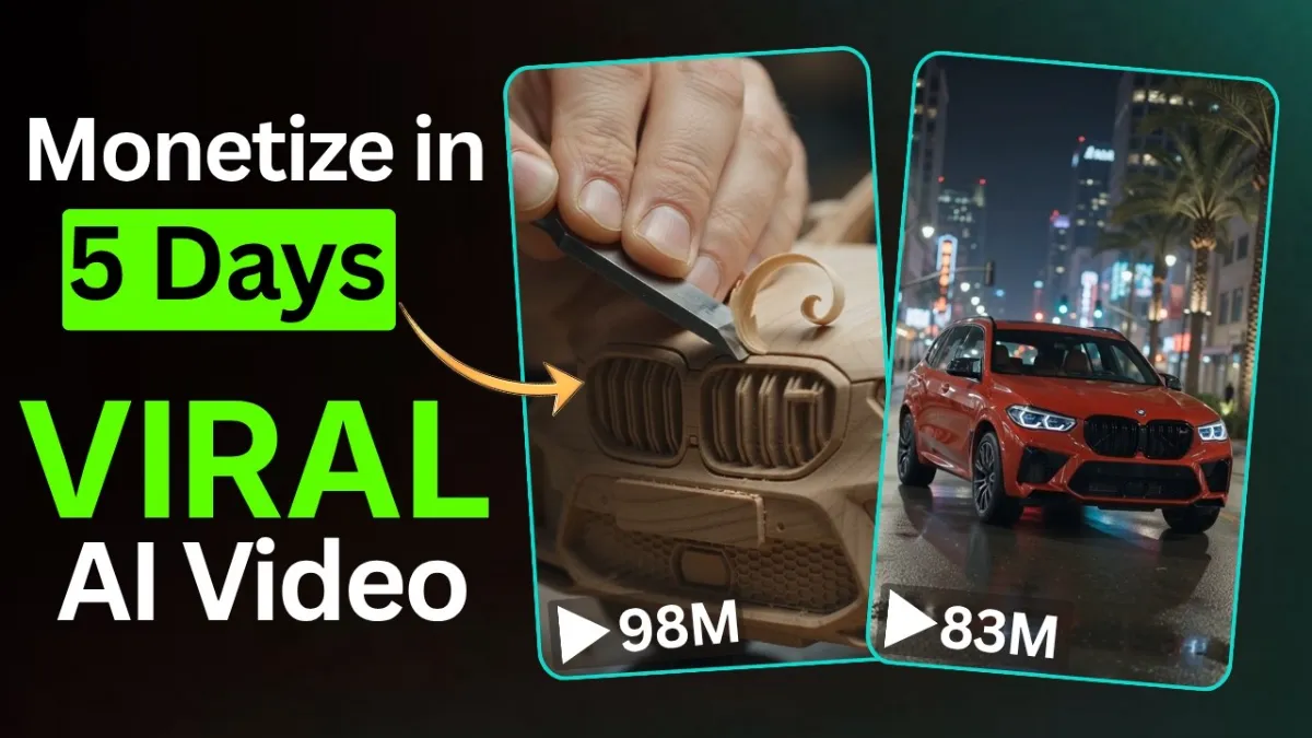 🇺🇸 This Free AI Niche is Blowing Up Right Now – Small Wooden Car Making Videos ( Full Tutorial )