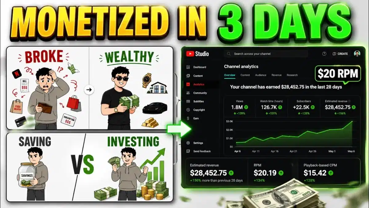 🇺🇸 I Cloned a Finance Channel Using Only Free Tools