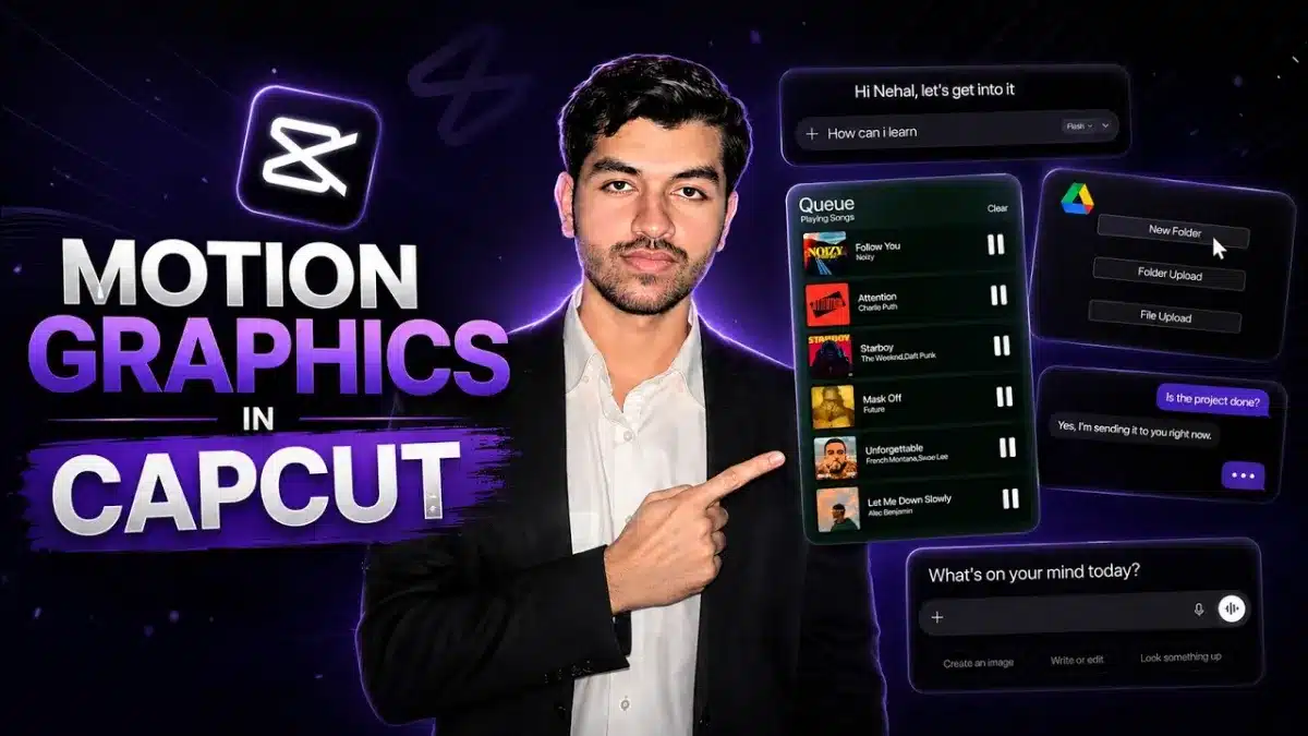 🇮🇳 How to Make Viral Motion Graphics Videos in CapCut