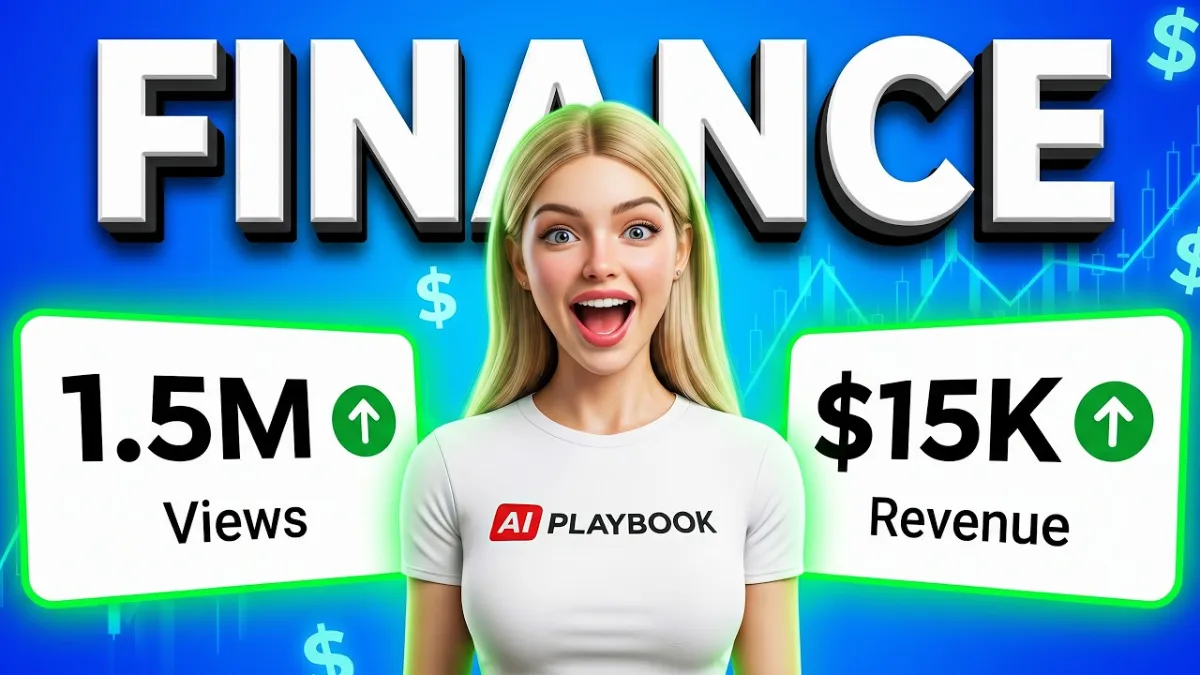 🇺🇸 I Made a Finance YouTube Video in 10 Minutes Using 100% Free AI