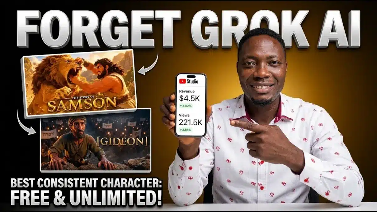 🇺🇸 How I Make Faceless BIBLE ANIMATED Stories That ACTUALLY Make Money Using Free AI