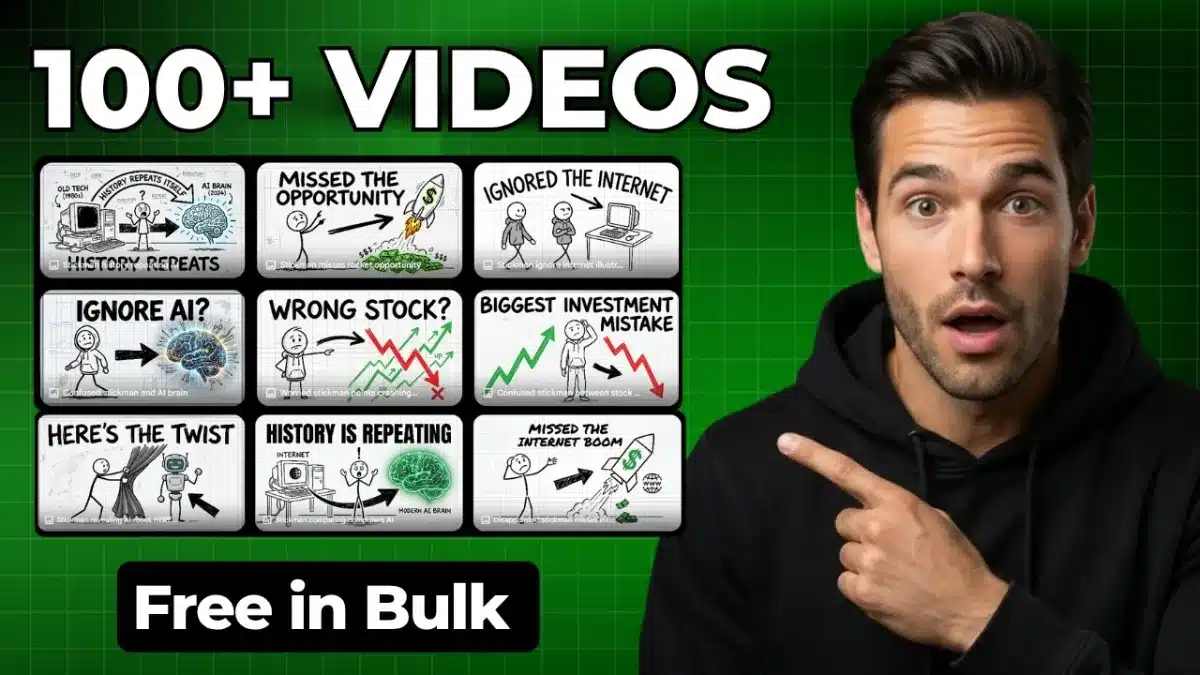 🇺🇸 How to Create AI Finance Videos in Bulk | 100% FREE Workflow