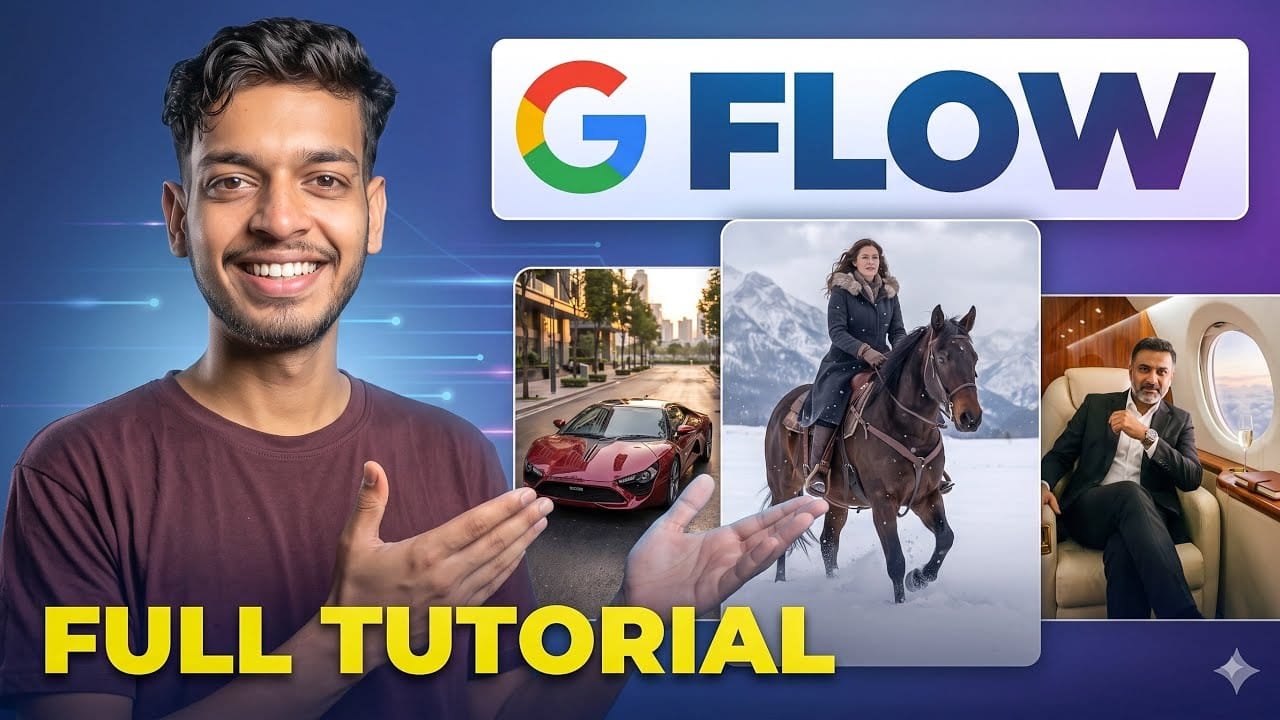 Google Flow Full Course (2026) | Complete AI Video Masterclass