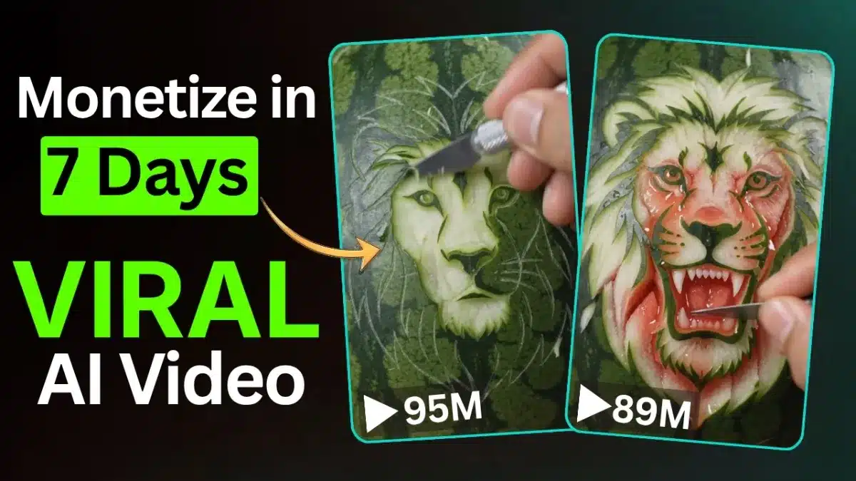 How to Create Viral AI Watermelon Sculpture Videos for Free ( Full Tutorial )