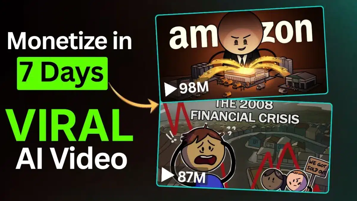 I Created Stickman Finance Video from Just One Sentence ( Flova AI )