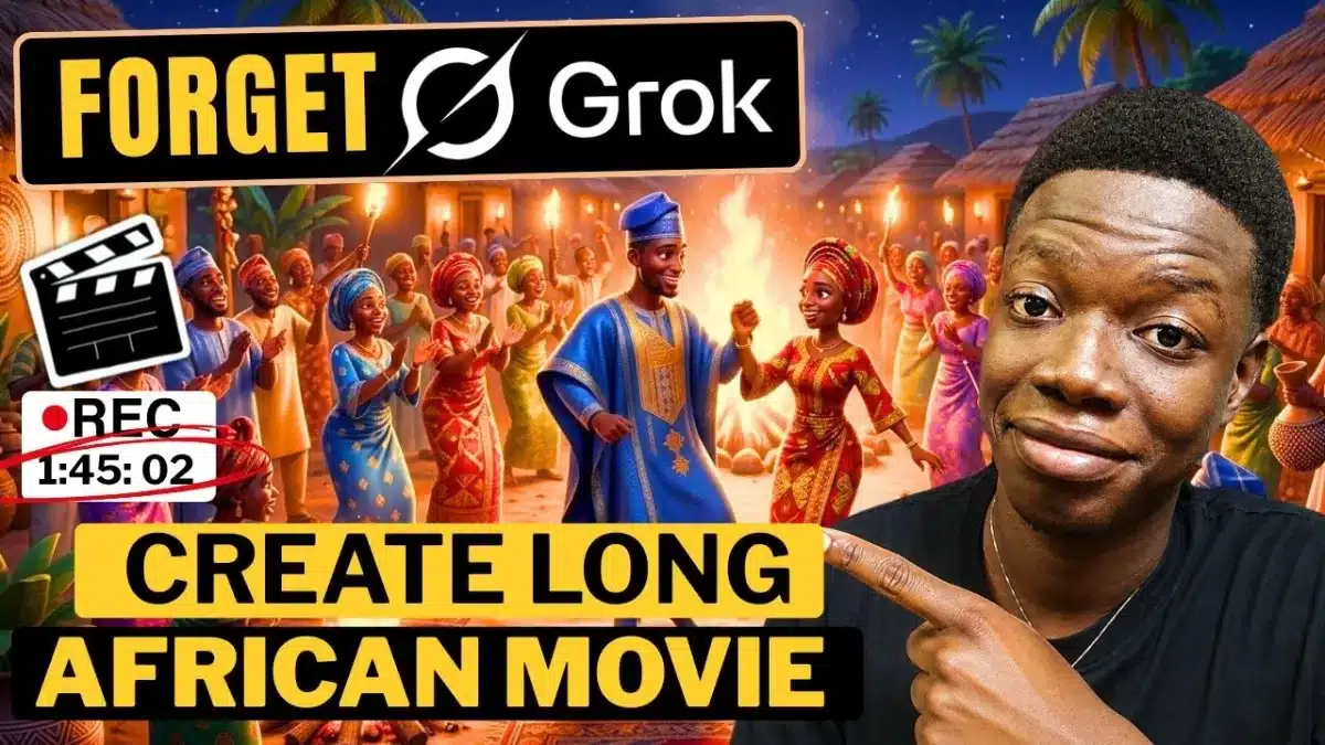 🇺🇸 Just One App | How I Make Long Ai African Movies (30+mins)