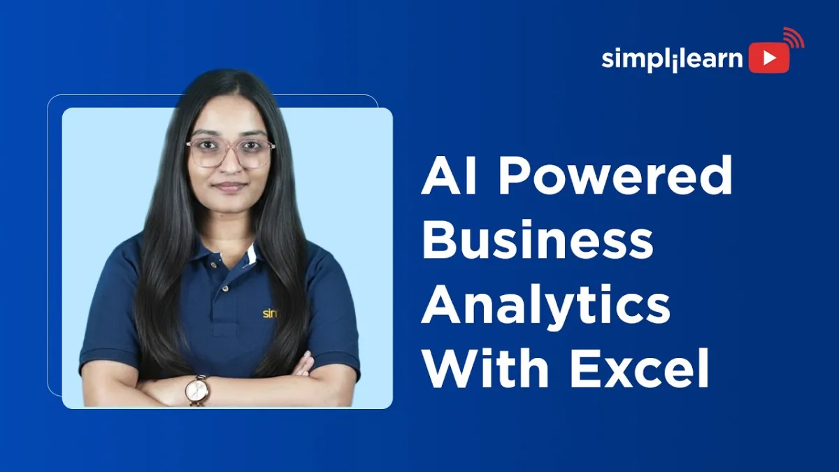 🇺🇸 AI Powered Business Analytics With Excel Full Course | Excel For Business Analytics