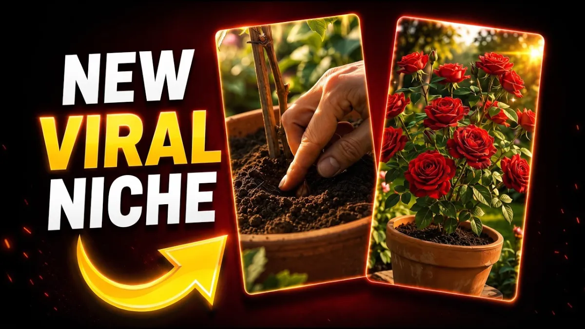 🇺🇸 How To Create VIRAL Time-Lapse Plant Growth Videos Using AI (New Viral Niche)