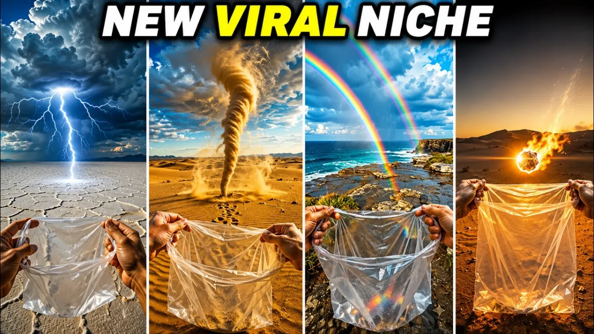 🇺🇸 How to Create VIRAL Cloud-in-a-Plastic-Bag Videos with AI (New Viral Niche)