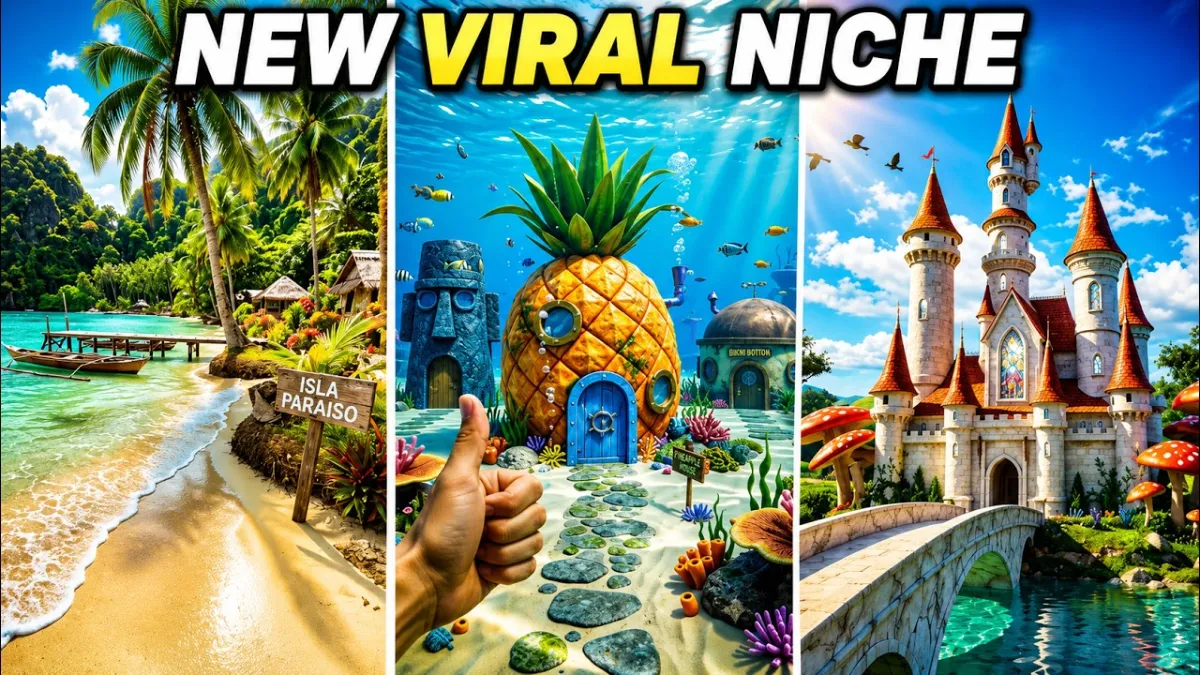 🇺🇸 How To Make Viral Cartoon Scenes Look Photorealistic (New Viral Niche)