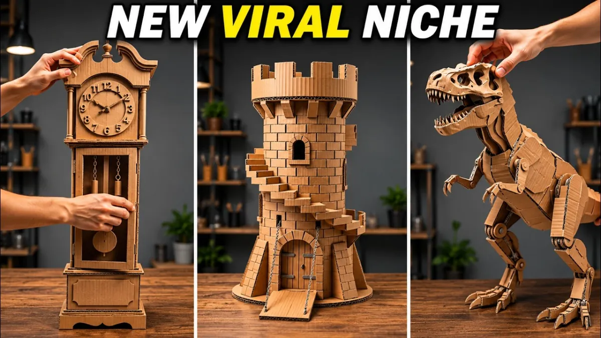 🇺🇸 How to Create VIRAL DIY Object Making Videos Using AI for FREE (New Viral Niche)