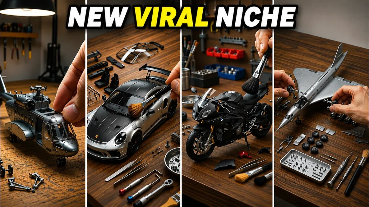 🇺🇸 How To Create VIRAL Vehicle Assembly Videos Using AI for FREE (New Viral Niche)