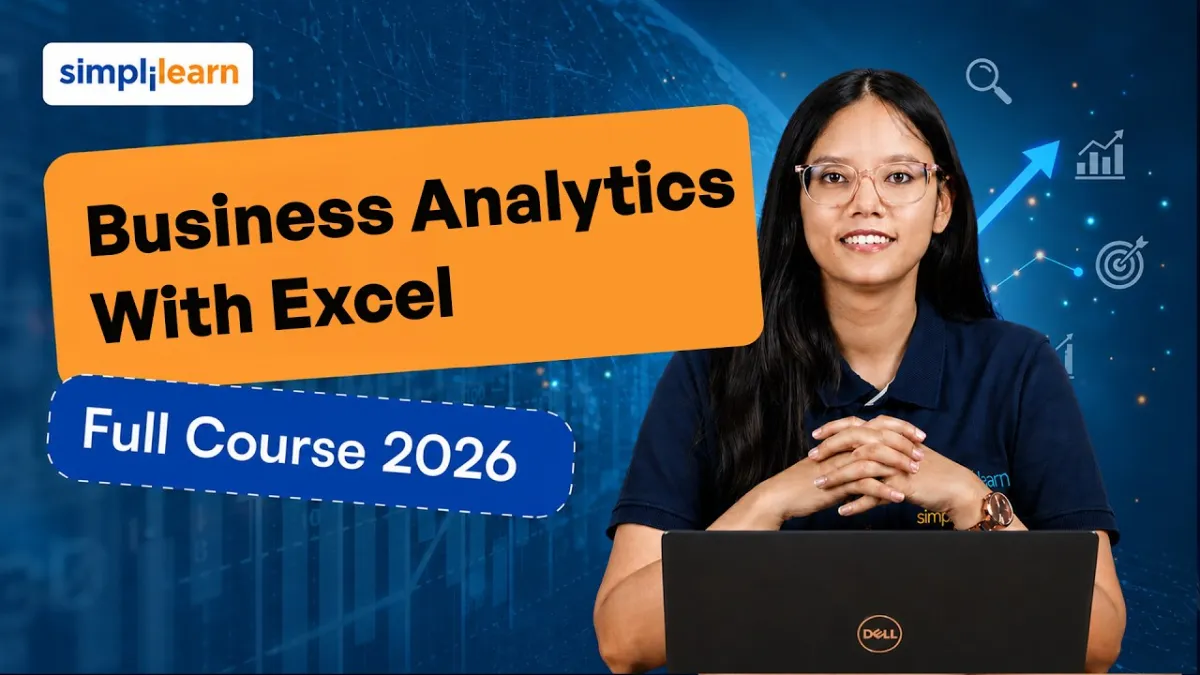 🇺🇸 Business Analytics With Excel Full Course 2026 | From Basics to Advanced