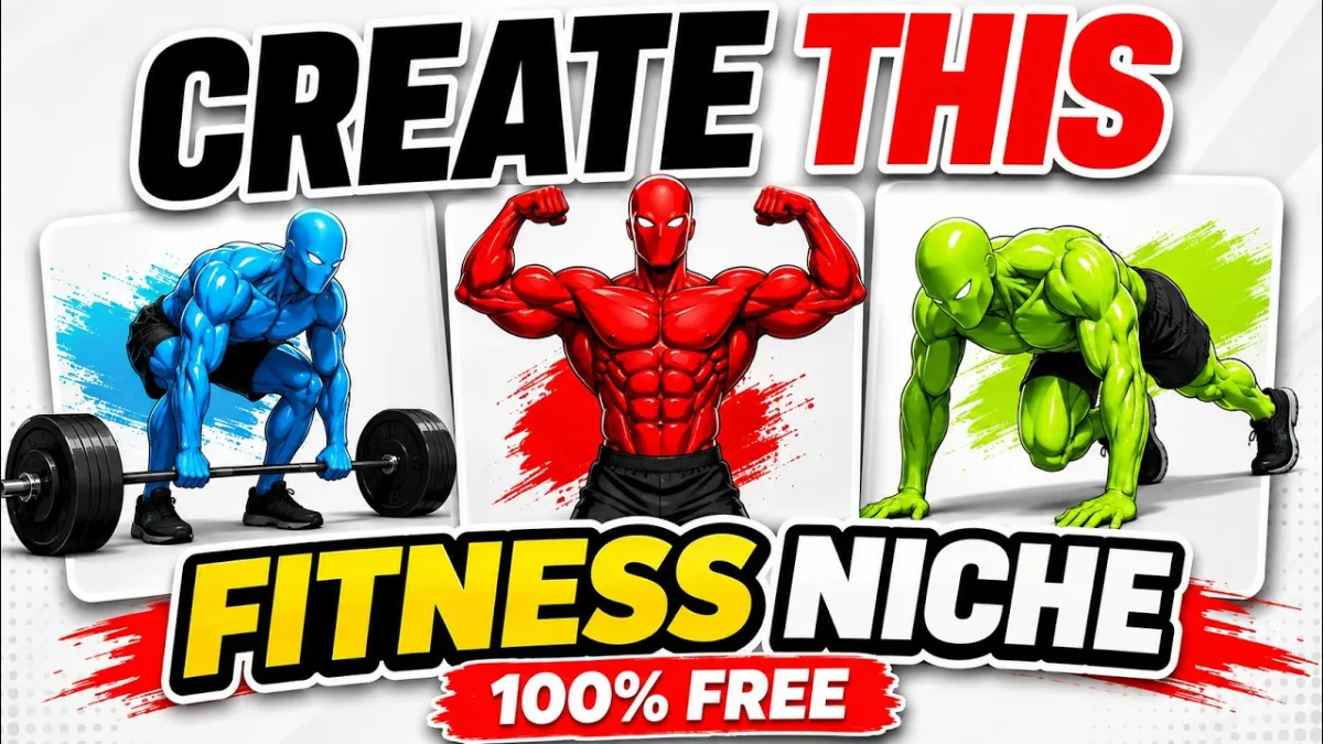 🇺🇸 How to Create Faceless Fitness Niche & Go Viral In 48hrs | 100% FREE Tools
