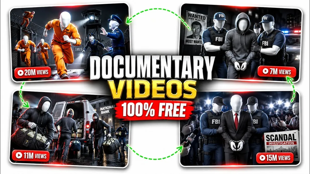 🇺🇸 How To Create This Viral 3D Documentary Niche | 100% FREE With Ai