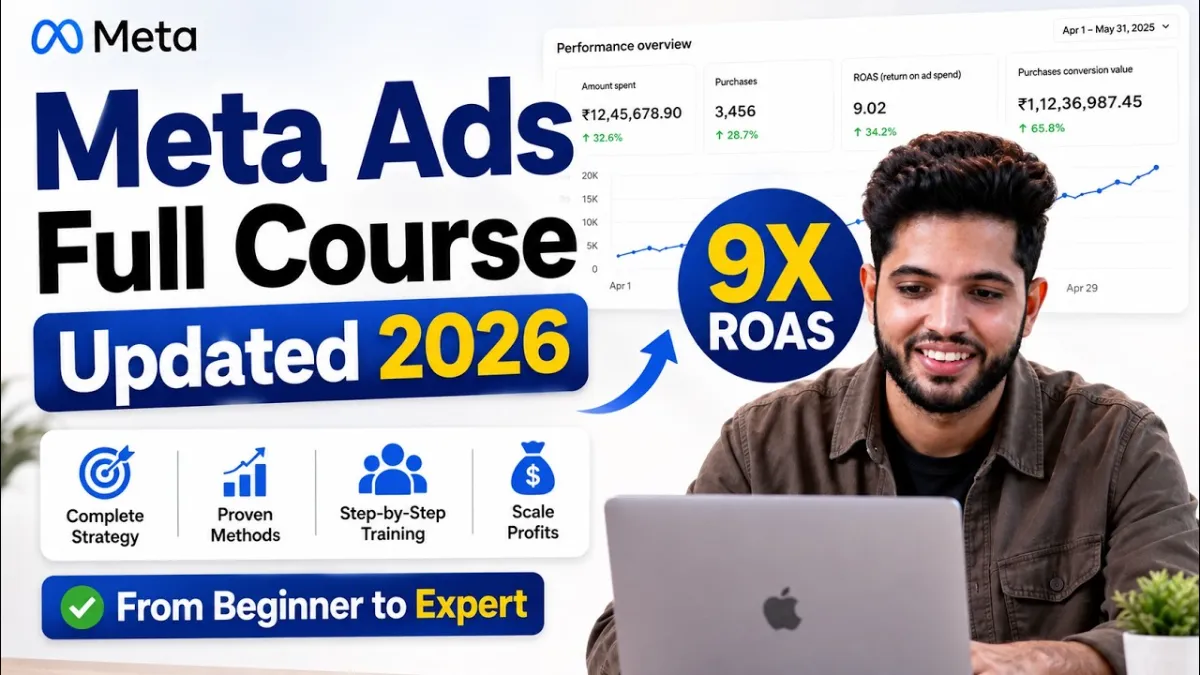 🇺🇸 Meta Ads Full Course 2026 | Beginner to Advanced | Complete Facebook Ads Tutorial