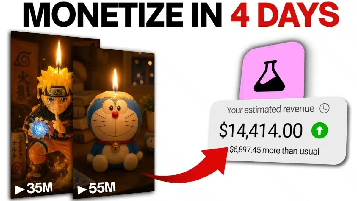🇺🇸 Create Magical Cartoon Candle Videos Using AI | Full Tutorial