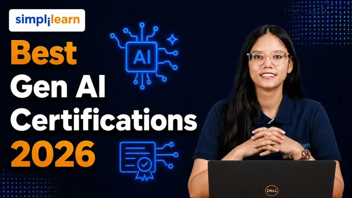 🇺🇸 Best Generative AI Certifications 2026 | Best Gen AI Certifications for Beginners 