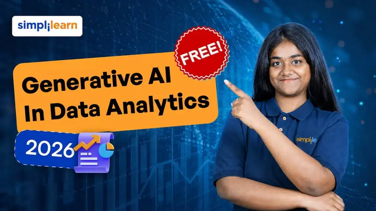 🇺🇸 Generative AI in Data Analytics 2026 | Generative AI for Data Analytics Tutorial 