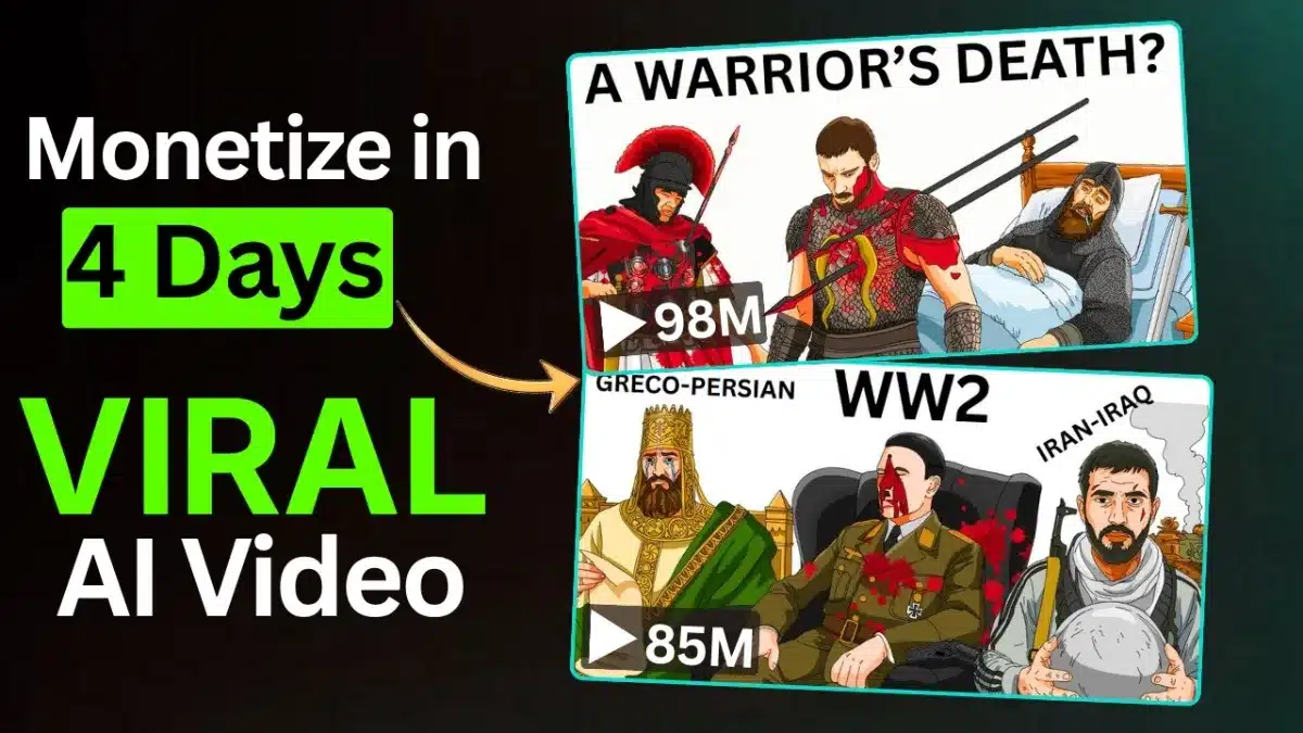 🇺🇸 Create Viral Dark History 2D Animation Videos for 100% Free Using AI ( Full Tutorial )