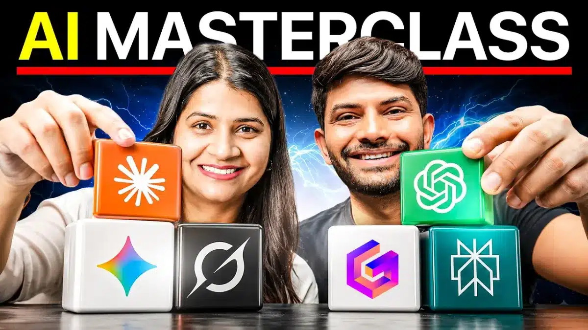 AI Full Course for Beginners (FREE ) | 5 Tools + 50 Use Cases + Real Money Making Guide
