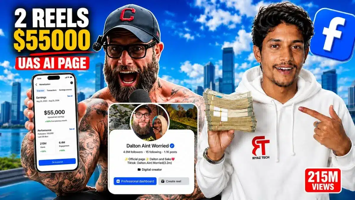 USA Facebook AI Page Full Course| Viral Content Automation Step-by-Step