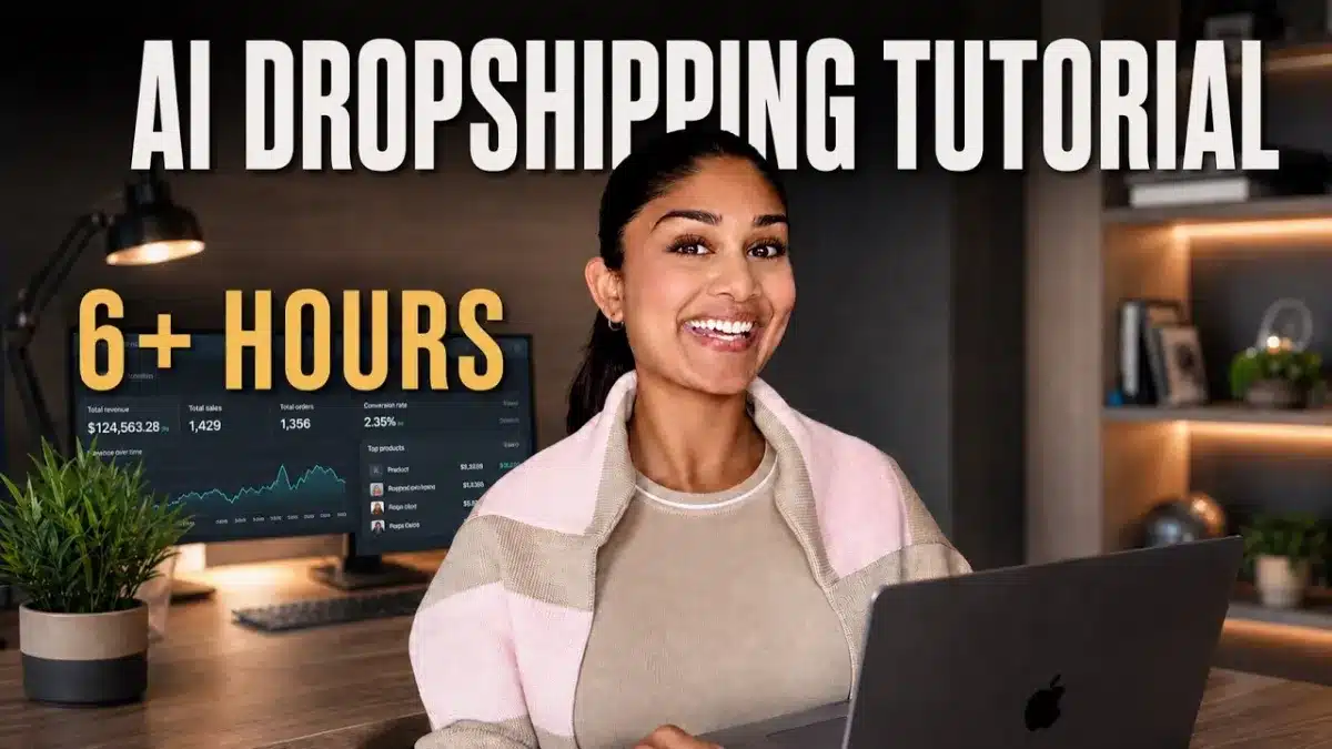 AI Dropshipping Full Course 2026: Start From Scratch as a Beginner (6+ Hours, FREE)