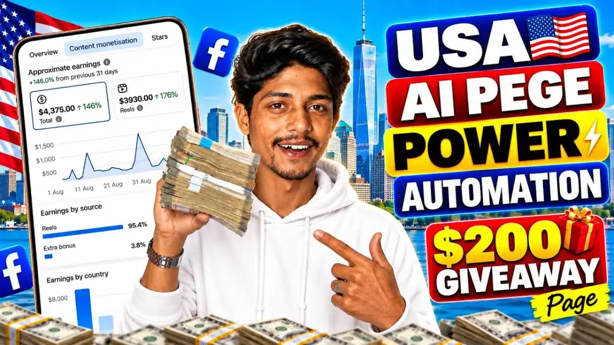 🇮🇳 USA AI Page Automation Full Course 2026 | Complete Facebook Page System