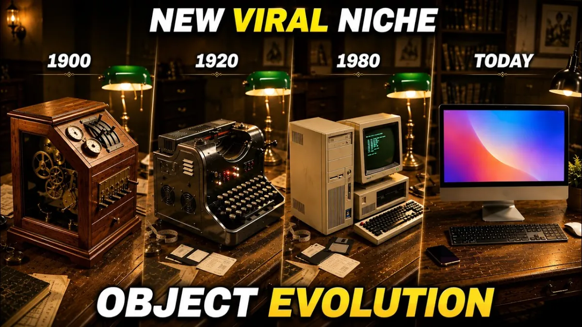 How to Create VIRAL AI Object Evolution Videos for FREE (Step-by-Step)