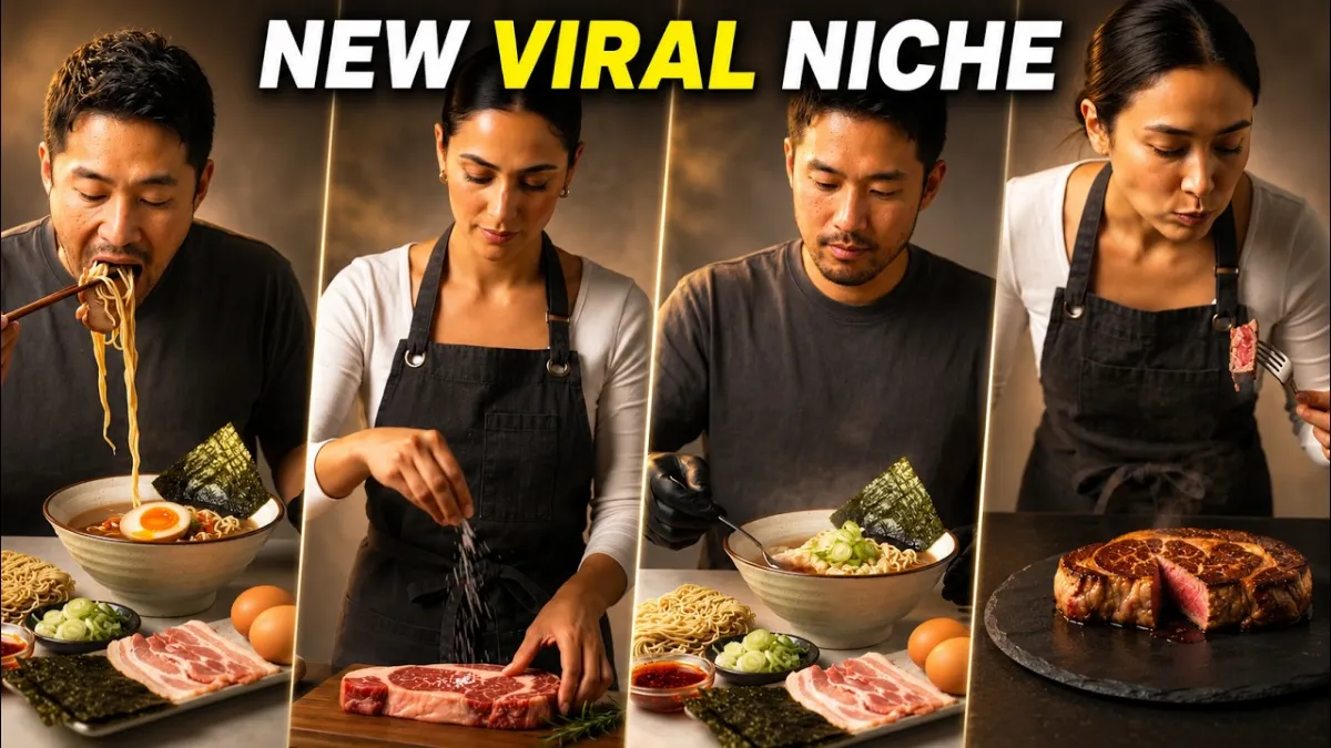 How to Create VIRAL AI ASMR Food Eating Videos for FREE (Step-by-Step)